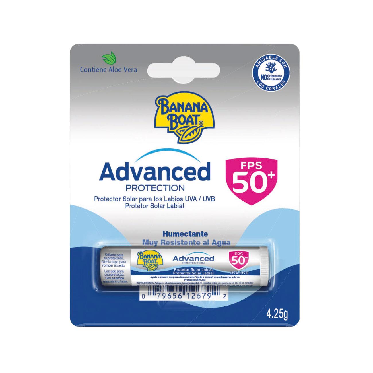 Protector Solar para Labios Banana Boat FPS 50+ Ultra Defense Pro 4,25 Gr